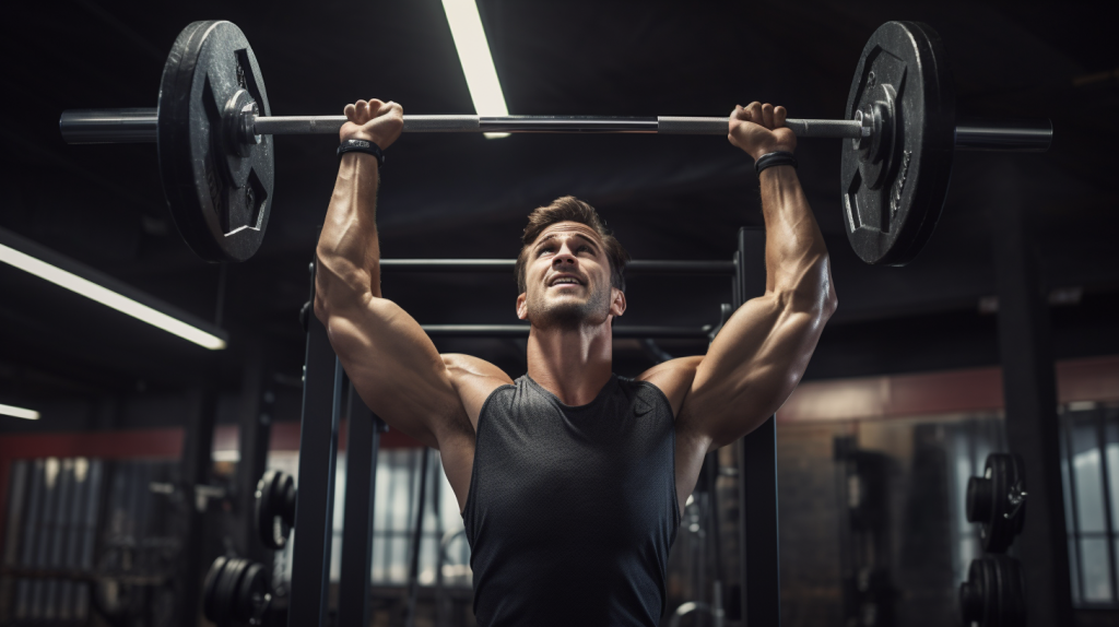 Broad Shoulders with Overhead Presses