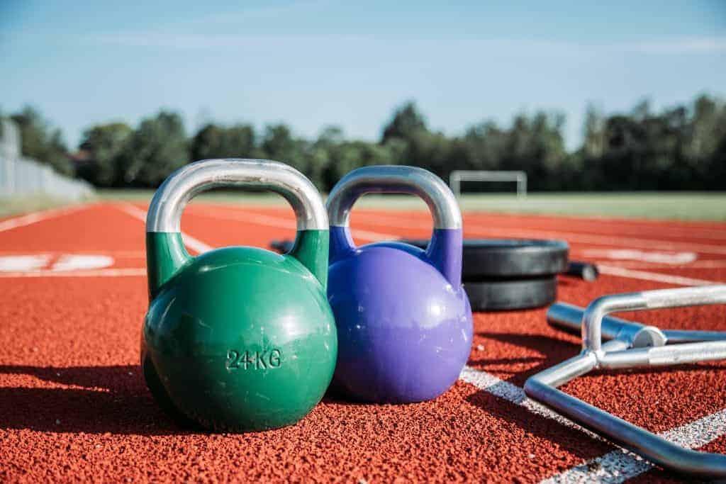 Strength training with Kettlebell