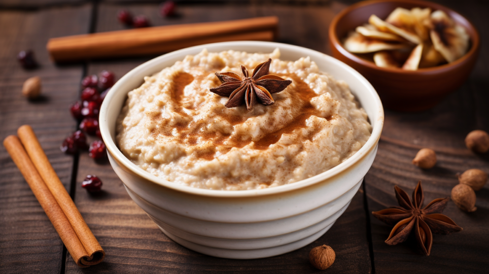 Protein Oatmeal with Peanut Butter & Cinnamon